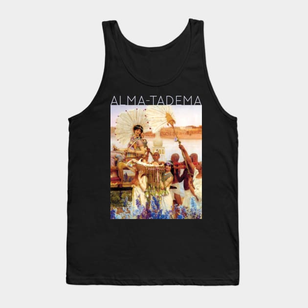 Lawrence Alma-Tadema - The Finding of Moses Tank Top by TwistedCity